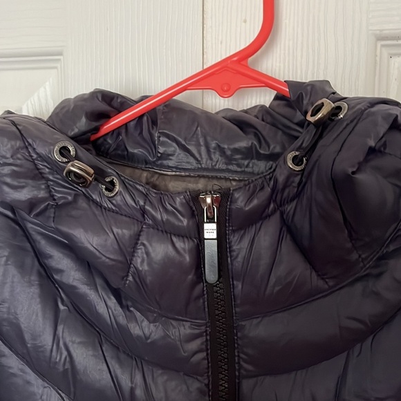 Andrew Marc Packable Lightweight Down Puffer Quilt Jacket Sz S/M Dark Navy*Read - Picture 8 of 11